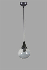 Lustră 8811-1, Negru - Fumuriu, Ø15x70 cm