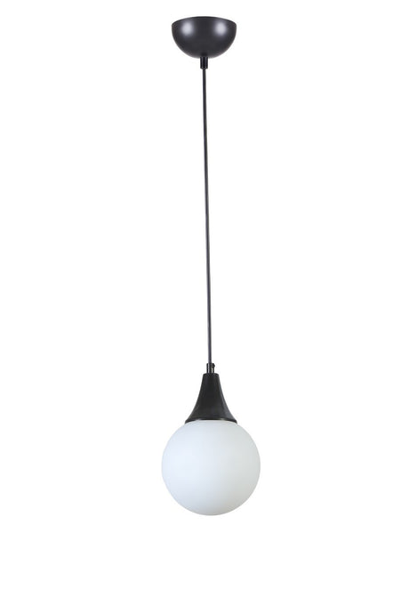 Lustră 8812-1, Negru - Alb, Ø15x70 cm