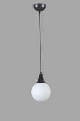 Lustră 8812-1, Negru - Alb, Ø15x70 cm