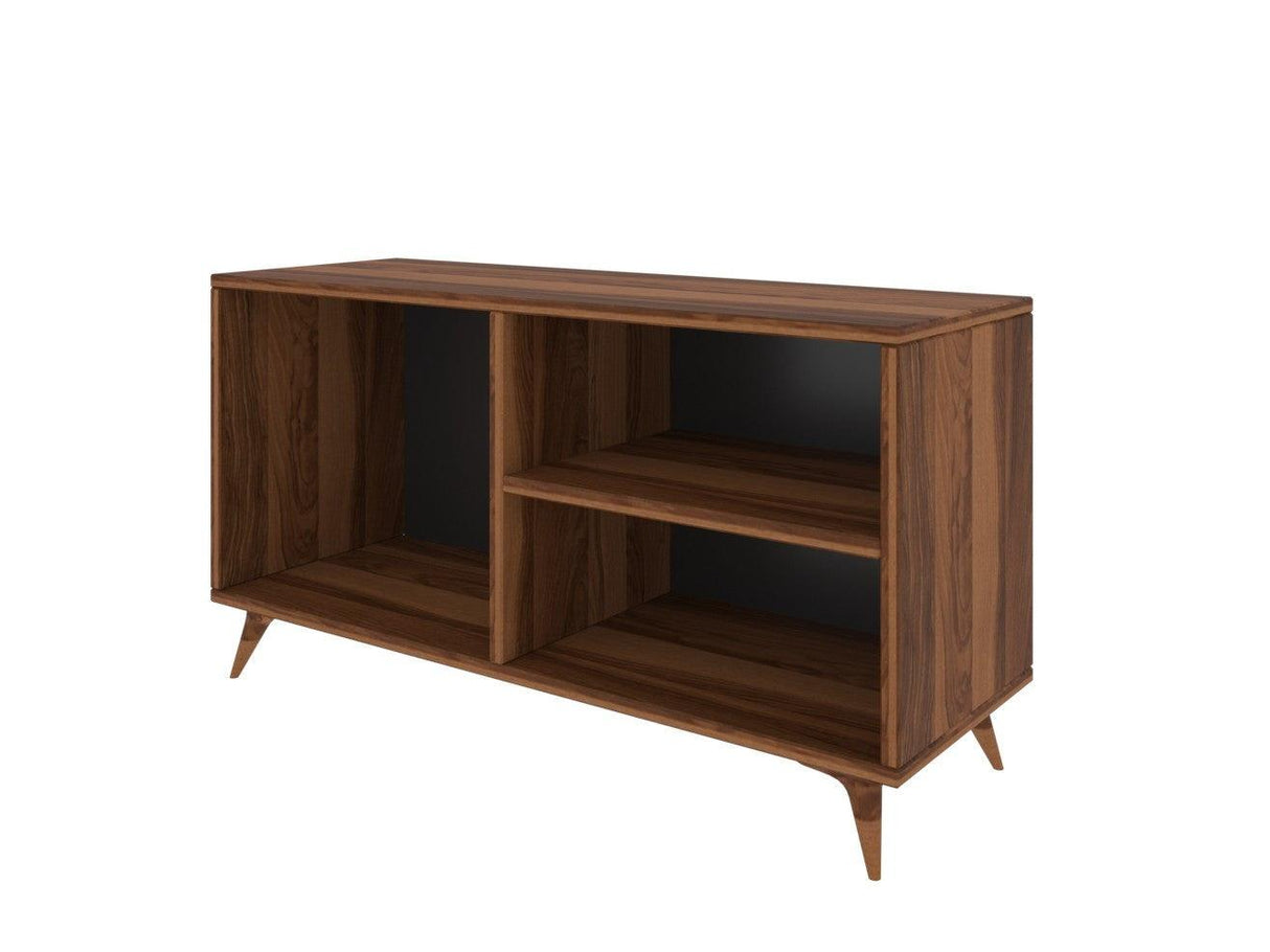 Comoda TV Zisino, Alb - Crem - Nuc - Gri (diverse dimensiuni) - Maro, SKU 854KLN3009
