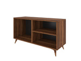 Comoda TV Zisino, Alb - Crem - Nuc - Gri (diverse dimensiuni) - Maro, SKU 854KLN3009