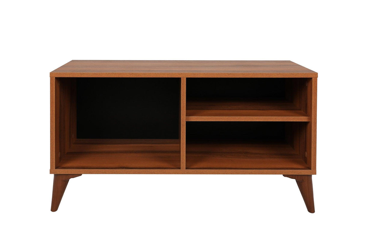 Comoda TV Zisino, Alb - Crem - Nuc - Gri (diverse dimensiuni) - Maro, SKU 854KLN3009