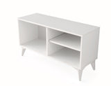 Comoda TV Zisino, Alb - Crem - Nuc - Gri (diverse dimensiuni) - Alb, SKU 854KLN3009