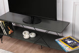 COMODA TV Street, Galben - Gri - Alb - Maro, 120 x 40 x 30 cm - Gri, SKU 854KLN3055