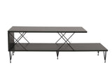 COMODA TV Street, Galben - Gri - Alb - Maro, 120 x 40 x 30 cm - Gri, SKU 854KLN3055