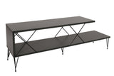 COMODA TV Street, Galben - Gri - Alb - Maro, 120 x 40 x 30 cm - Gri, SKU 854KLN3055