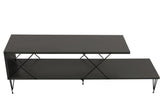 COMODA TV Street, Galben - Gri - Alb - Maro, 120 x 40 x 30 cm - Gri, SKU 854KLN3055