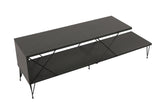 COMODA TV Street, Galben - Gri - Alb - Maro, 120 x 40 x 30 cm - Gri, SKU 854KLN3055