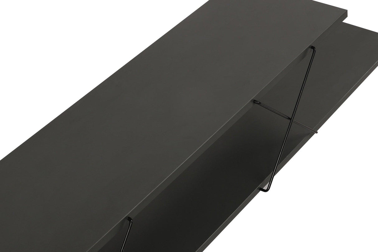COMODA TV Street, Galben - Gri - Alb - Maro, 120 x 40 x 30 cm - Gri, SKU 854KLN3055