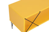 COMODA TV Street, Galben - Gri - Alb - Maro, 120 x 40 x 30 cm - Galben, SKU 854KLN3055