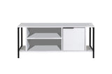 Comodă TV Bond, Diverse culori, 120x35x48 cm - Alb - Negru | SKU: 854KLN3065 | Comodă TV Bond, 120x35x48 cm, varianta Alb - Negru, produs pentru amenajarea locuinței, disponibil online în România la CasaMob
