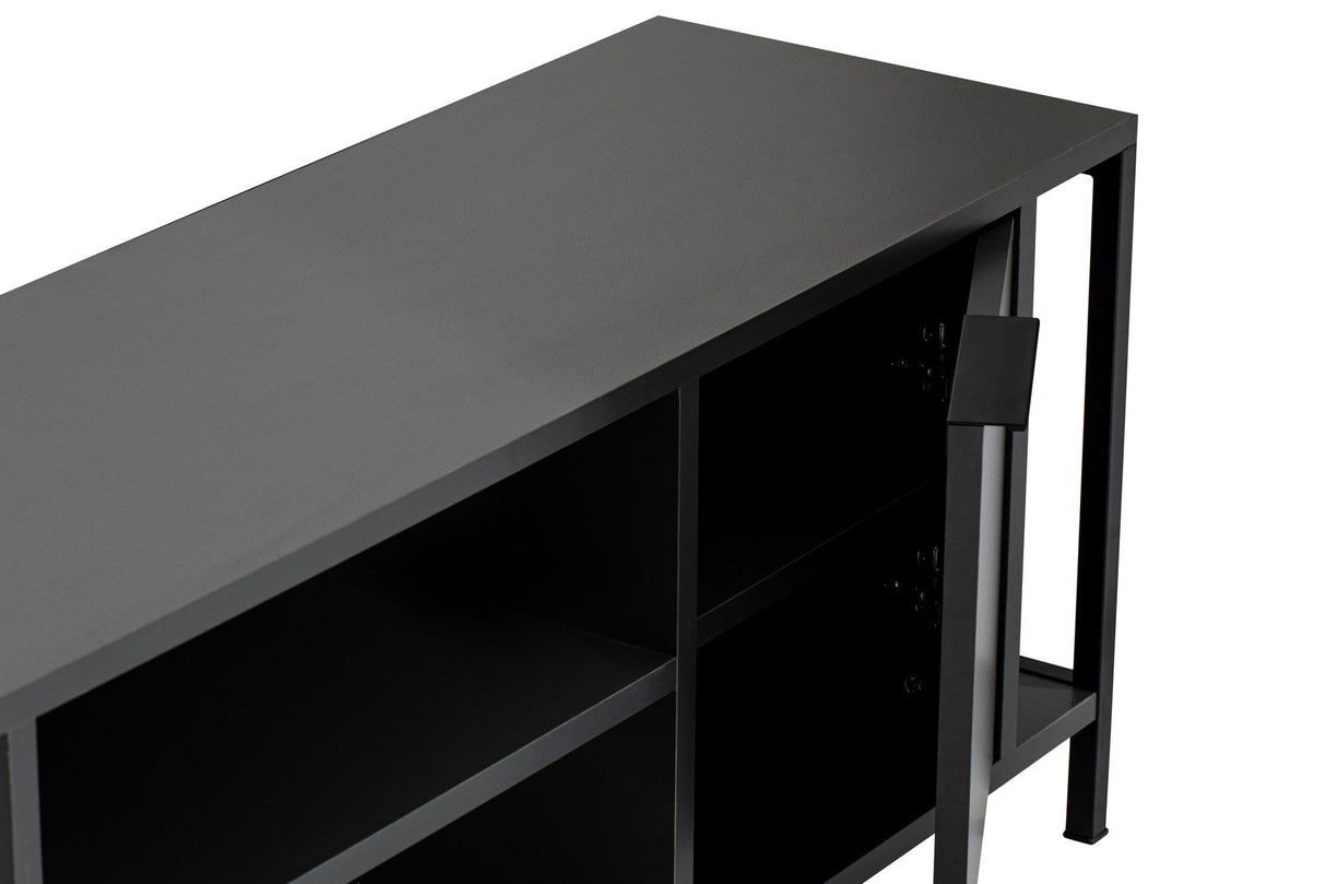 Comodă TV Bond, Diverse culori, 120x35x48 cm - Antracit - Negru | SKU: 854KLN3066 | Comodă TV Bond, 120x35x48 cm, varianta Antracit - Negru, produs pentru amenajarea locuinței, disponibil online în România la CasaMob