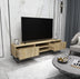 Comodă TV Escape 180, Felt - Negru, 180x40x50 cm, SKU 854KLN3070, imagine 3