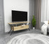Felt - Negru - 124x35x54 cm | SKU: 854KLN3077 | Comodă TV Tarz, varianta Felt - Negru - 124x35x54 cm, produs pentru amenajarea locuinței, disponibil online în România la CasaMob