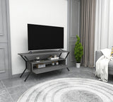 Comodă TV Tarz, Diverse culori, Diverse dimensiuni - Antracit - Negru - 124x35x54 cm | SKU: 854KLN3078 | Comodă TV Tarz, varianta Antracit - Negru - 124x35x54 cm, produs pentru amenajarea locuinței, disponibil online în România la CasaMob