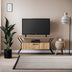 Nuc - Negru - 125x35x54 cm | SKU: 854KLN3079 | Comodă TV Tarz, varianta Nuc - Negru - 125x35x54 cm, produs pentru amenajarea locuinței, disponibil online în România la CasaMob