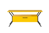 Comodă TV Tarz, Diverse culori, Diverse dimensiuni - Galben - Negru - 125x35x54 cm | SKU: 854KLN3081 | Comodă TV Tarz, varianta Galben - Negru - 125x35x54 cm, produs pentru amenajarea locuinței, disponibil online în România la CasaMob