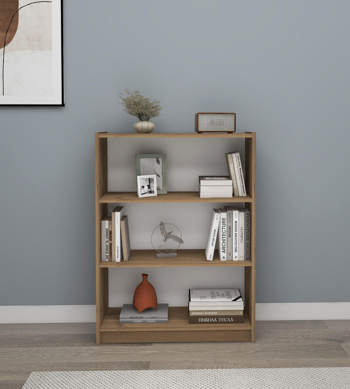 Bibliotecă Holiday, Diverse culori, 80x28x106 cm - Hitit | SKU: 854KLN4703 | Bibliotecă Holiday, 80x28x106 cm, varianta Hitit, produs pentru amenajarea locuinței, disponibil online în România la CasaMob