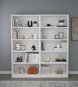 Bibliotecă Bigs, Diverse culori, 160x28x180 cm - Alb | SKU: 854KLN4705 | Bibliotecă Bigs, 160x28x180 cm, varianta Alb, produs pentru amenajarea locuinței, disponibil online în România la CasaMob