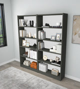Bibliotecă Bigs, Diverse culori, 160x28x180 cm - Gri închis | SKU: 854KLN4707 | Bibliotecă Bigs, 160x28x180 cm, varianta Gri închis, produs pentru amenajarea locuinței, disponibil online în România la CasaMob