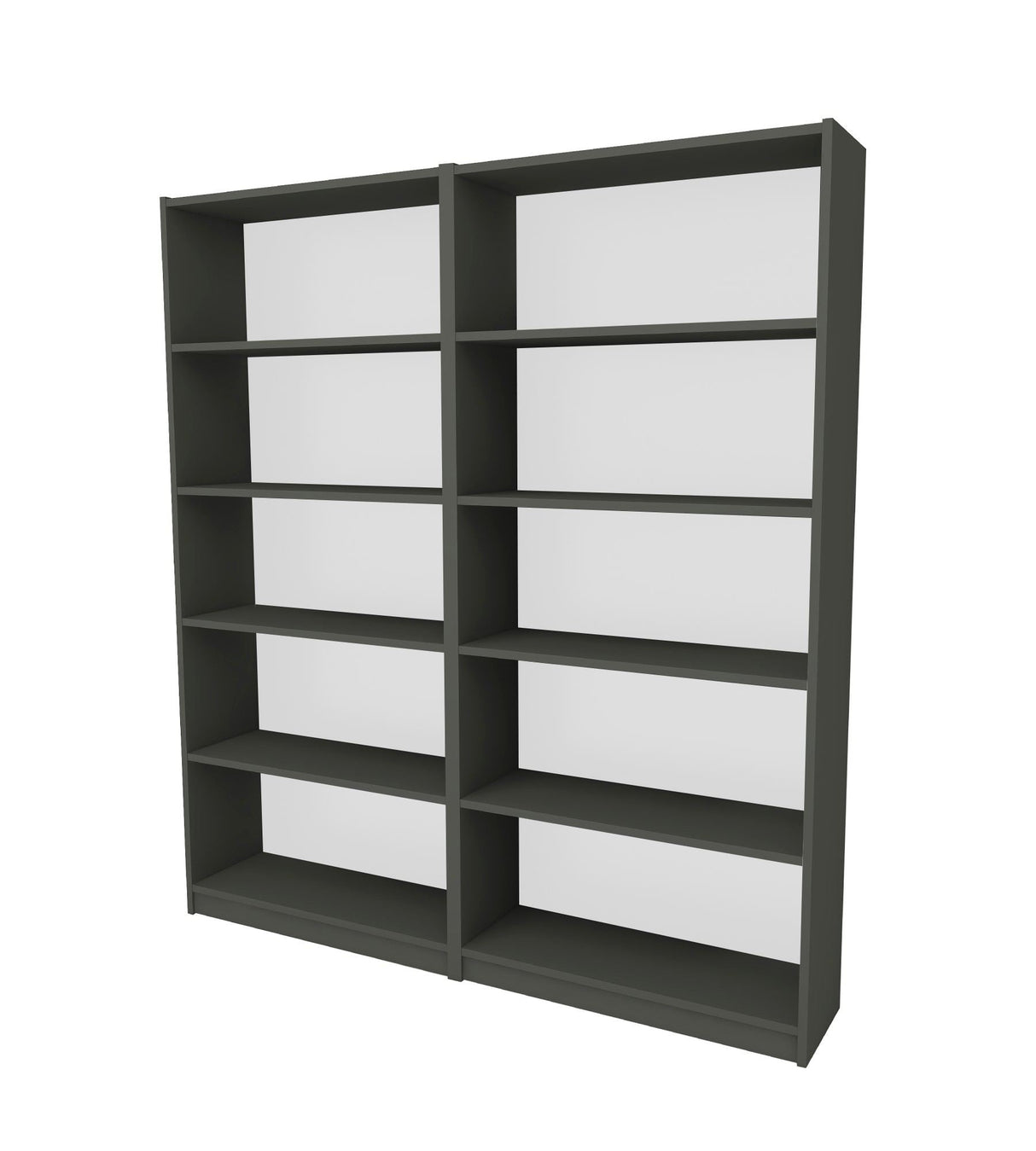 Bibliotecă Bigs, Diverse culori, 160x28x180 cm - Gri închis | SKU: 854KLN4707 | Bibliotecă Bigs, 160x28x180 cm, varianta Gri închis, produs pentru amenajarea locuinței, disponibil online în România la CasaMob