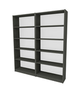 Bibliotecă Bigs, Diverse culori, 160x28x180 cm - Gri închis | SKU: 854KLN4707 | Bibliotecă Bigs, 160x28x180 cm, varianta Gri închis, produs pentru amenajarea locuinței, disponibil online în România la CasaMob