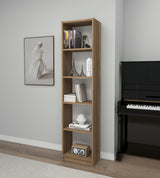 Bibliotecă Fulya, Diverse culori, 40x28x180 cm - Hitit | SKU: 854KLN4709 | Bibliotecă Fulya, 40x28x180 cm, varianta Hitit, produs pentru amenajarea locuinței, disponibil online în România la CasaMob