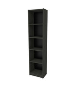 Bibliotecă Fulya, Diverse culori, 40x28x180 cm - Gri închis | SKU: 854KLN4710 | Bibliotecă Fulya, 40x28x180 cm, varianta Gri închis, produs pentru amenajarea locuinței, disponibil online în România la CasaMob