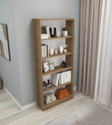 Bibliotecă Manolya, Diverse culori, 80x28x180 cm - Hitit | SKU: 854KLN4711 | Bibliotecă Manolya, 80x28x180 cm, varianta Hitit, produs pentru amenajarea locuinței, disponibil online în România la CasaMob