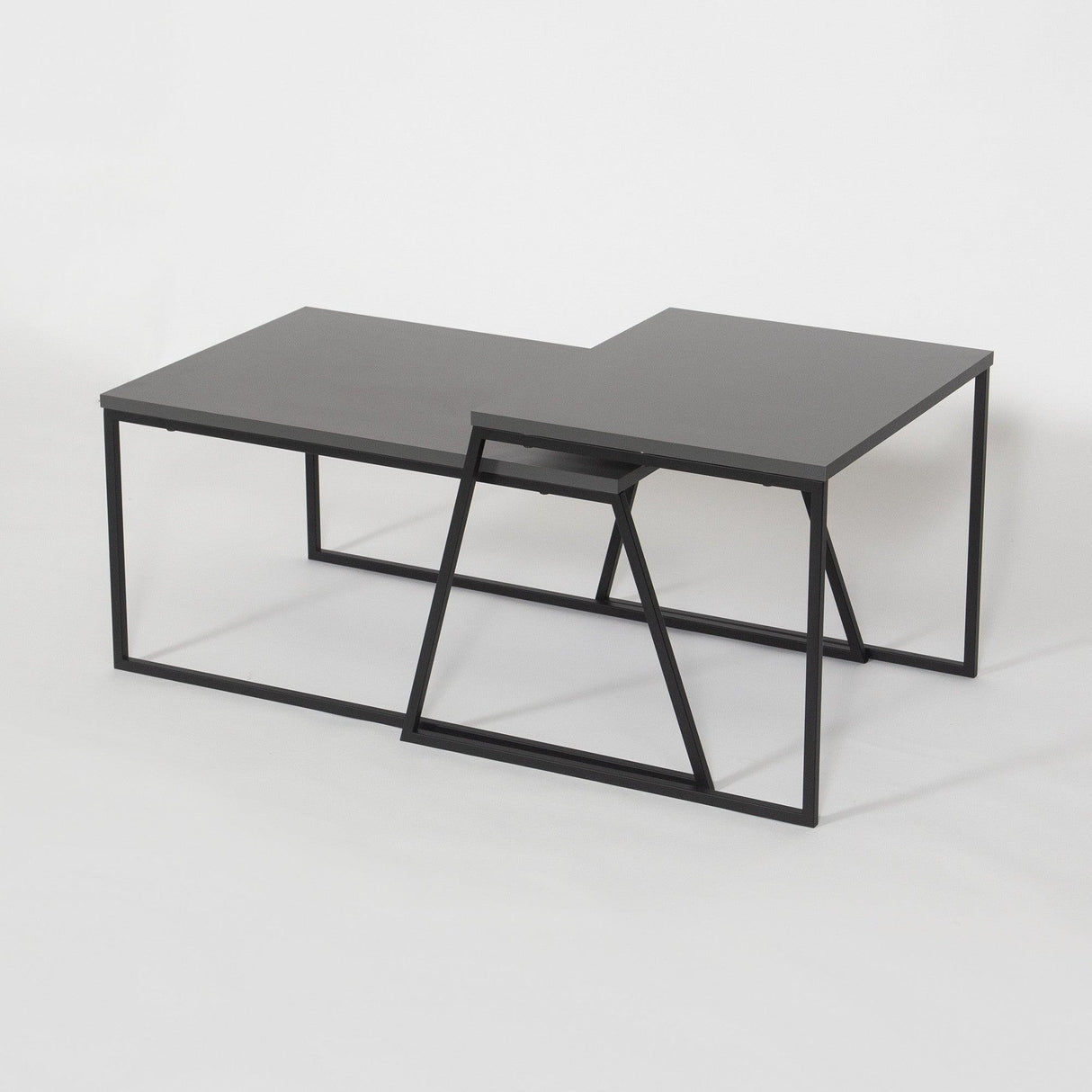 Măsuță de cafea Pal Orta Sehpa, Diverse culori, 88x50x38 cm - Antracit - Negru | SKU: 855DTE2914 | Măsuță de cafea Pal Orta Sehpa, 88x50x38 cm, varianta Antracit - Negru, produs pentru amenajarea locuinței, disponibil online în România la CasaMob