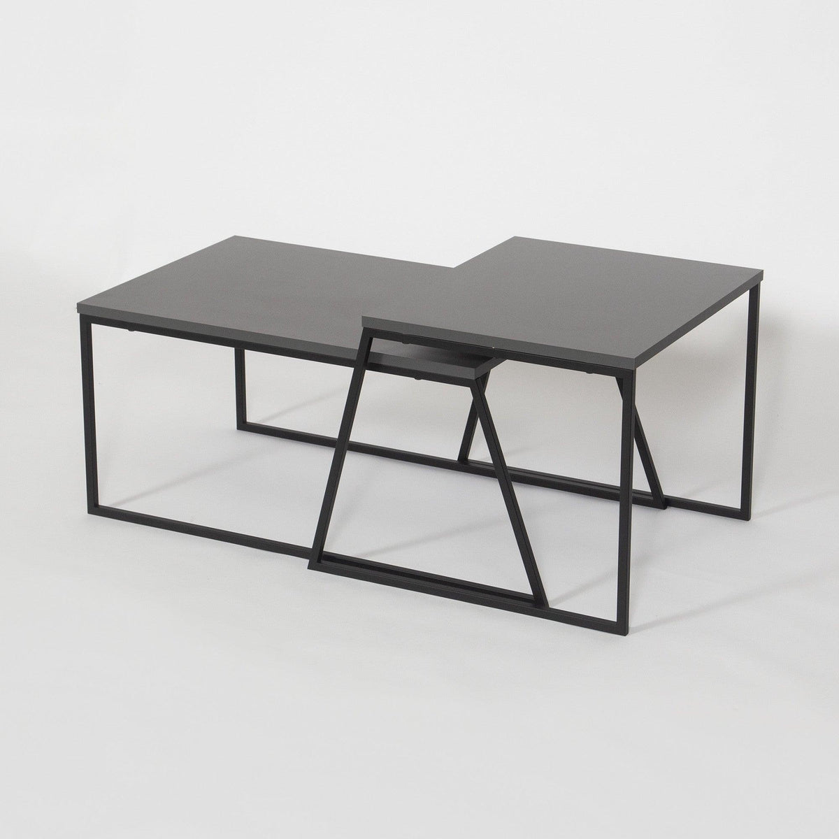 Antracit - Negru | SKU: 855DTE2914 | Măsuță de cafea Pal Orta Sehpa, 88x50x38 cm, varianta Antracit - Negru, produs pentru amenajarea locuinței, disponibil online în România la CasaMob
