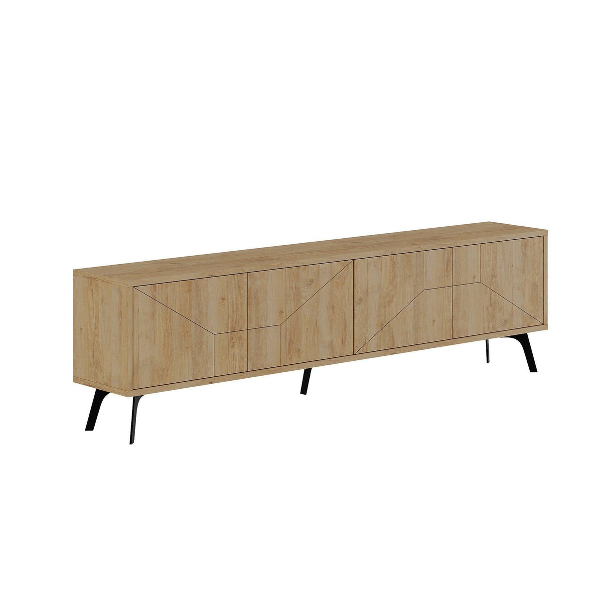 Comodă TV Dune, Diverse culori, 180x30x50 cm - Moca deschis | SKU: 855DTE3096 | Comodă TV Dune, 180x30x50 cm, varianta Moca deschis, produs pentru amenajarea locuinței, disponibil online în România la CasaMob