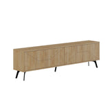 Comodă TV Dune, Diverse culori, 180x30x50 cm - Moca deschis | SKU: 855DTE3096 | Comodă TV Dune, 180x30x50 cm, varianta Moca deschis, produs pentru amenajarea locuinței, disponibil online în România la CasaMob