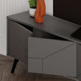 Comodă TV Dune, Diverse culori, 180x30x50 cm - Antracit | SKU: 855DTE3171 | Comodă TV Dune, 180x30x50 cm, varianta Antracit, produs pentru amenajarea locuinței, disponibil online în România la CasaMob