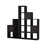 Bibliotecă Paleo, Diverse culori, 151x28x151 cm - Negru | SKU: 855DTE3784 | Bibliotecă Paleo, 151x28x151 cm, varianta Negru, produs pentru amenajarea locuinței, disponibil online în România la CasaMob