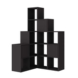 Bibliotecă Paleo, Diverse culori, 151x28x151 cm - Negru | SKU: 855DTE3784 | Bibliotecă Paleo, 151x28x151 cm, varianta Negru, produs pentru amenajarea locuinței, disponibil online în România la CasaMob