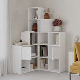 Bibliotecă Paleo, Diverse culori, 151x28x151 cm - Alb | SKU: 855DTE3785 | Bibliotecă Paleo, 151x28x151 cm, varianta Alb, produs pentru amenajarea locuinței, disponibil online în România la CasaMob