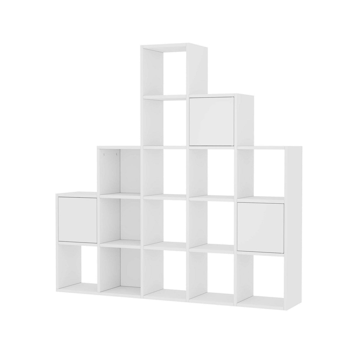 Bibliotecă Paleo, Diverse culori, 151x28x151 cm - Alb | SKU: 855DTE3785 | Bibliotecă Paleo, 151x28x151 cm, varianta Alb, produs pentru amenajarea locuinței, disponibil online în România la CasaMob