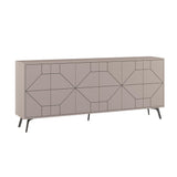 Consola Dune  Living cu 6 Usi 184 x 78 x 35 cm - Bej, SKU 855DTE4232