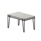 Masă dining extensibilă Pal, Diverse culori, 132x80x76 cm - Alb | SKU: 855DTE4602 | Masă dining extensibilă Pal, 132x80x76 cm, varianta Alb, produs pentru amenajarea locuinței, disponibil online în România la CasaMob