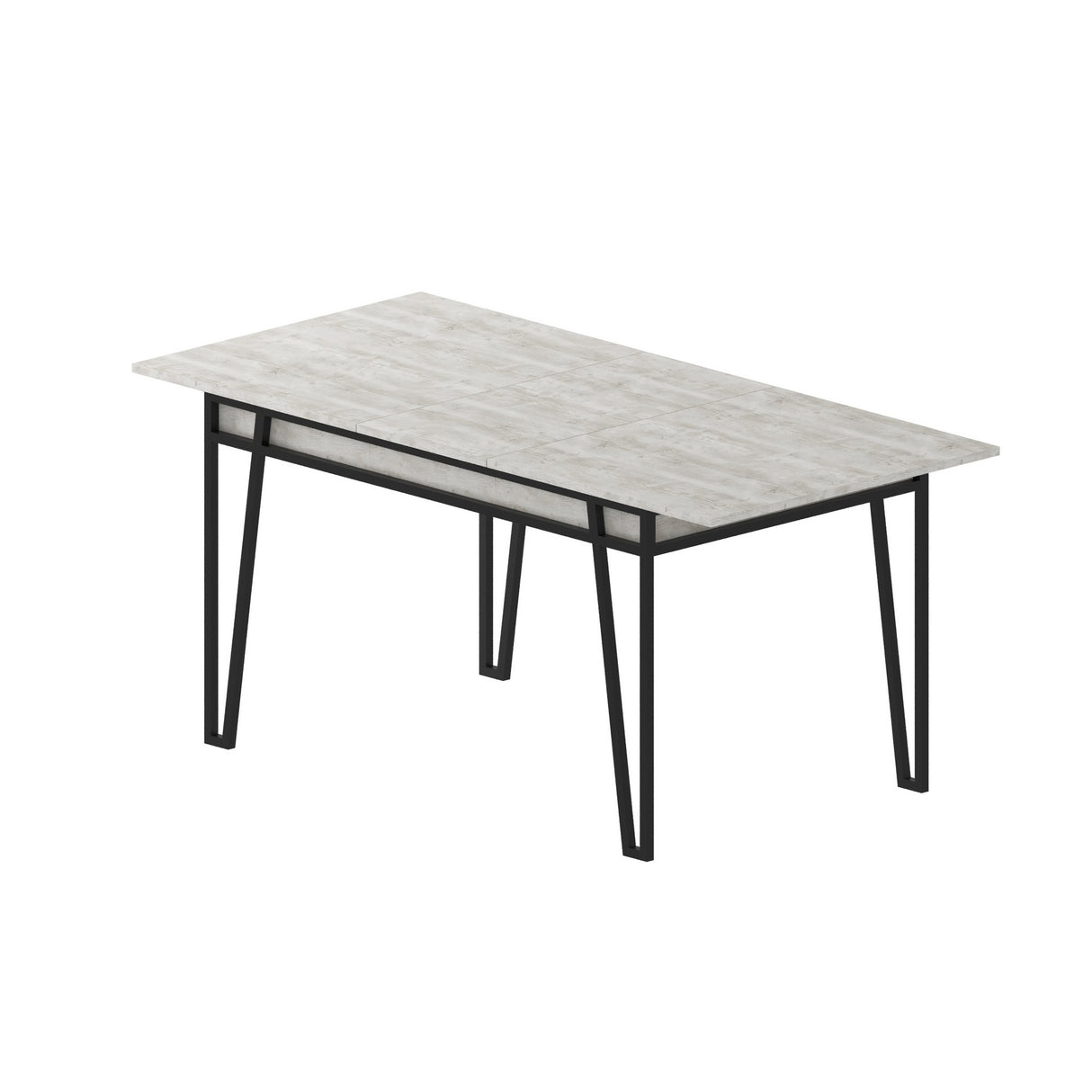 Masă dining extensibilă Pal, Diverse culori, 132x80x76 cm - Alb | SKU: 855DTE4602 | Masă dining extensibilă Pal, 132x80x76 cm, varianta Alb, produs pentru amenajarea locuinței, disponibil online în România la CasaMob