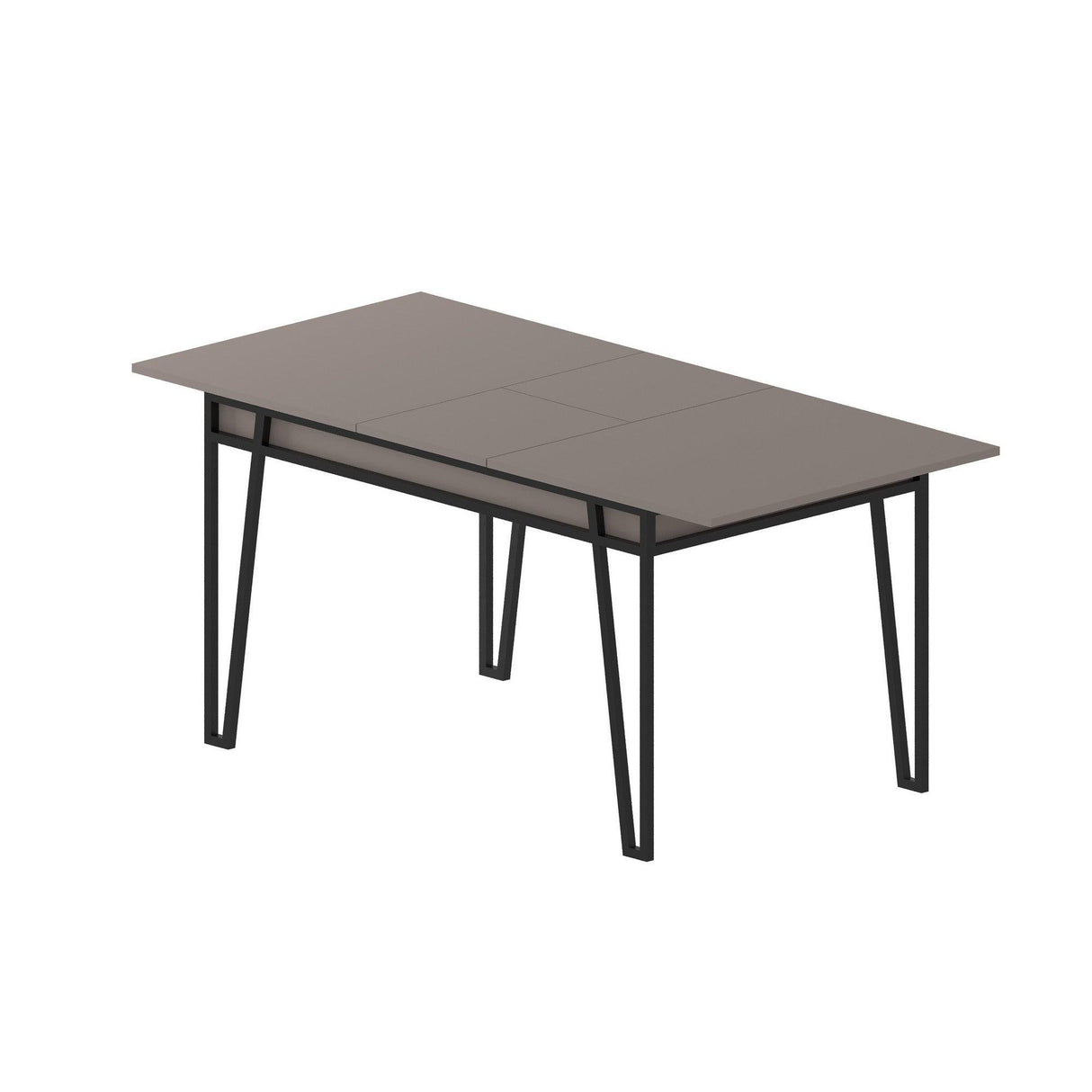 Masă dining extensibilă Pal, Diverse culori, 132x80x76 cm - Maro deschis | SKU: 855DTE4605 | Masă dining extensibilă Pal, 132x80x76 cm, varianta Maro deschis, produs pentru amenajarea locuinței, disponibil online în România la CasaMob