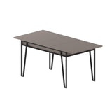 Masă dining extensibilă Pal, Diverse culori, 132x80x76 cm - Maro deschis | SKU: 855DTE4605 | Masă dining extensibilă Pal, 132x80x76 cm, varianta Maro deschis, produs pentru amenajarea locuinței, disponibil online în România la CasaMob