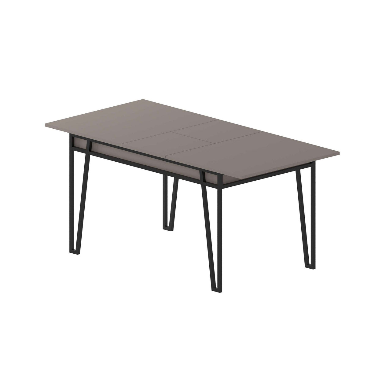 Masă dining extensibilă Pal, Diverse culori, 132x80x76 cm - Moca deschis | SKU: 855DTE4606 | Masă dining extensibilă Pal, 132x80x76 cm, varianta Moca deschis, produs pentru amenajarea locuinței, disponibil online în România la CasaMob