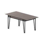 Masă dining extensibilă Pal, Diverse culori, 132x80x76 cm - Moca deschis | SKU: 855DTE4606 | Masă dining extensibilă Pal, 132x80x76 cm, varianta Moca deschis, produs pentru amenajarea locuinței, disponibil online în România la CasaMob