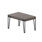 Masă dining extensibilă Pal, Diverse culori, 132x80x76 cm - Moca deschis | SKU: 855DTE4606 | Masă dining extensibilă Pal, 132x80x76 cm, varianta Moca deschis, produs pentru amenajarea locuinței, disponibil online în România la CasaMob