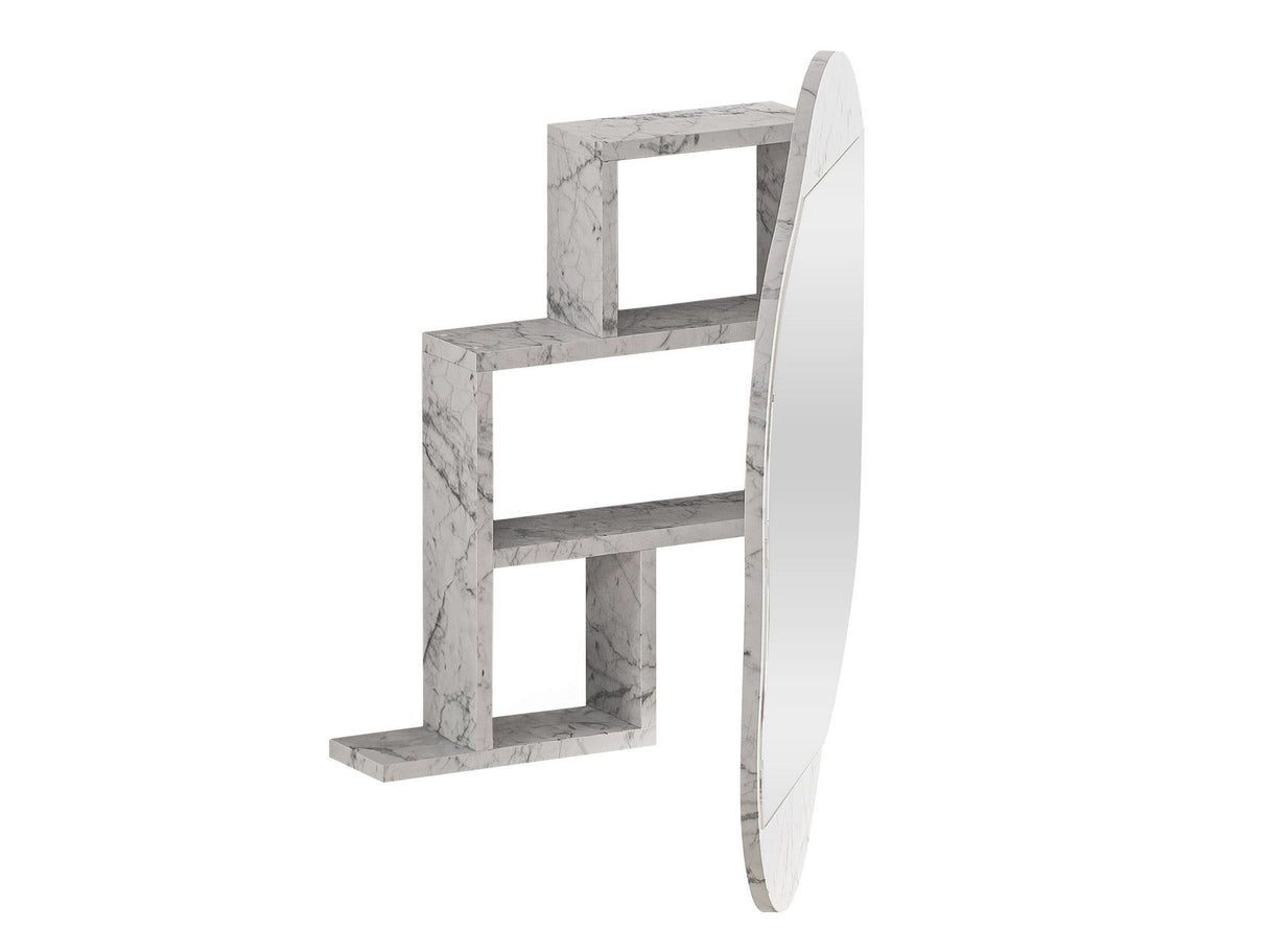 Dulap de baie Cloud Storage Bathroom Wall Mirror, Diverse culori, 60x13x75 cm - Carrara | SKU: 855DTE5114 | Dulap de baie Cloud Storage Bathroom Wall Mirror, 60x13x75 cm, varianta Carrara, produs pentru amenajarea locuinței, disponibil online în România la CasaMob