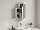 Dulap de baie Cloud Storage Bathroom Wall Mirror, Diverse culori, 60x13x75 cm - Alb | SKU: 855DTE5116 | Dulap de baie Cloud Storage Bathroom Wall Mirror, 60x13x75 cm, varianta Alb, produs pentru amenajarea locuinței, disponibil online în România la CasaMob