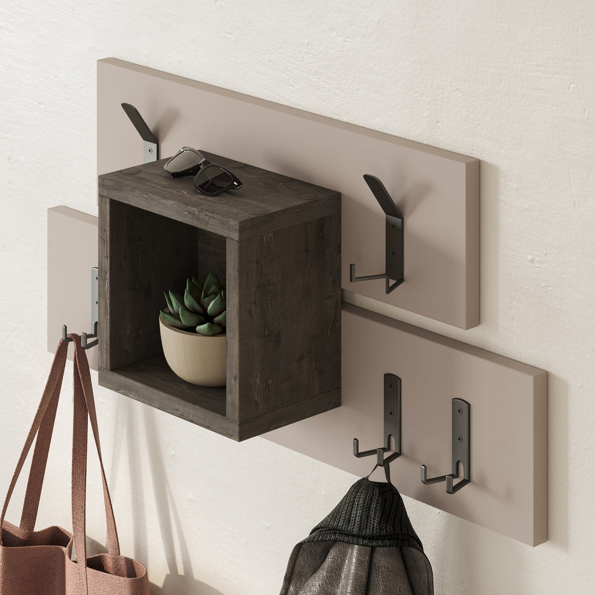 Cuier Lumina, Diverse culori, 68x15x32 cm - Cuier Lumina, Diverse culori, 68x15x32 cm, SKU 855DTE5135, imagine 2