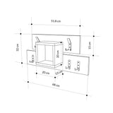 Cuier Lumina, Diverse culori, 68x15x32 cm - Cuier Lumina, Diverse culori, 68x15x32 cm, SKU 855DTE5140, imagine 15